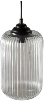 Hanglamp glas - Ø16x25 cm Transparant
