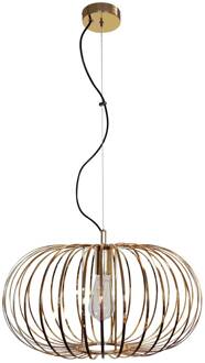 Hanglamp Globe, Ø 51 cm, goudkleurig, 1-lamp, E27