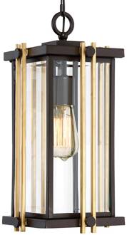 Hanglamp Goldenrod voor buiten brons donker, goud