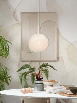 Hanglamp Helsinki - Wit - 26x26x37.5cm