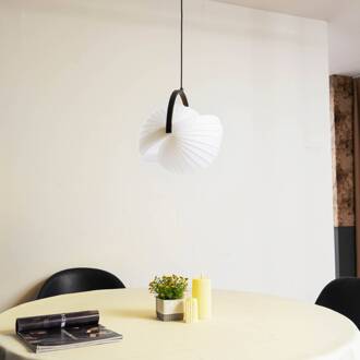 hanglamp Helva, wit, 1-lamp, Ø40cm, draaibaar wit, zwart