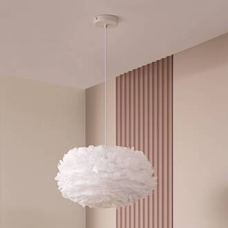 hanglamp Heven, Ø 50 cm, wit, kunststof, E27