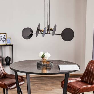 Hanglamp Idea 4 Black in interessant design zwart