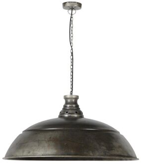 Hanglamp industry 1LxØ80 van 80 cm breed - Oud zilver Zilver,Oud zilver
