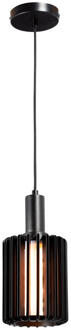 Hanglamp Janet - Ø15 X 150 Cm - Aluminium - Zwart
