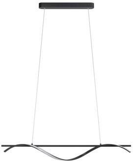 Hanglamp Joa LED - Mat - 120x100x12 Cm - Metaal - Zwart