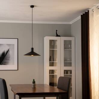 Hanglamp Jump, zwart, Ø 36 cm zwart mat