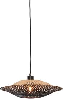 Hanglamp Kalimantan - Bamboe|Zwart - Ø44cm