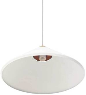 Hanglamp Kinto, wit, Ø 40 cm, metaal