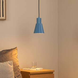 Hanglamp Konikkem, lichtblauw, metaal, Ø 14 cm, E27