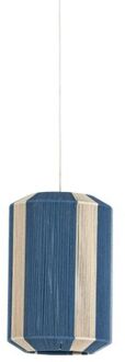 Hanglamp KOZANA - Ø30x46cm - Blauw