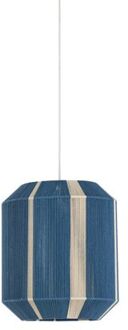 Hanglamp KOZANA - Ø36x43cm - Blauw