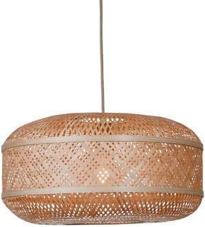 Hanglamp Langkawi bamboe/rond kap ø50xh.25cm naturel