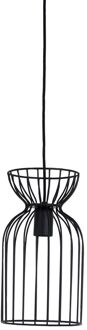 Hanglamp Lazar - 18x18x34 - Zwart