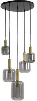 Hanglamp Lekar - 66x66x80 - Brons