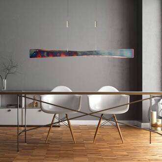 hanglamp Lian, goud geoxideerd goud geoxideerd, mat nikkel