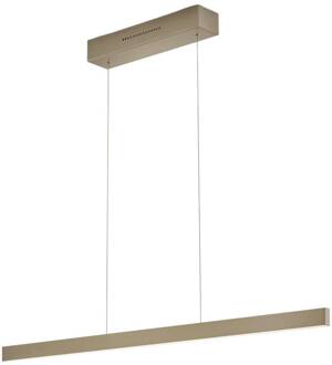 Hanglamp Linda-112 brons effect CCT Gebarenbediening bruin