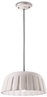 Hanglamp Madame Gres keramiek hoogte 18 cm, wit