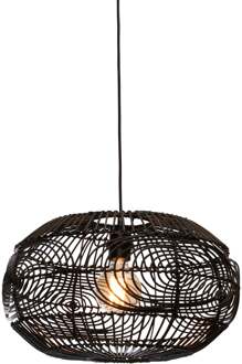 Hanglamp Madeira - Rotan Zwart - Ø48cm
