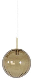 Hanglamp Magdala - Bruin Glas - Ø30cm