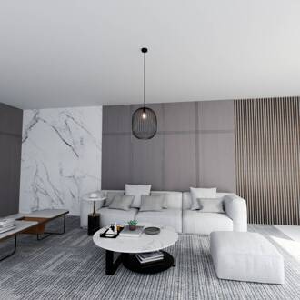 Hanglamp Maia, kooivorm zwart