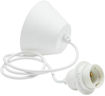 hanglamp Maki, wit, papier, Ø 43 cm, E27