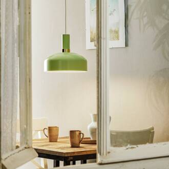 Hanglamp Malmo met mintgroene kap