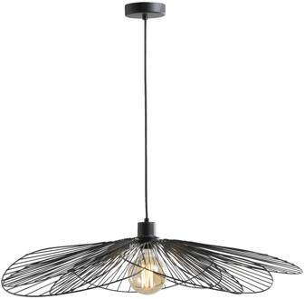 Hanglamp Marlie - 120xØ80 Cm - Metaal - Zwart
