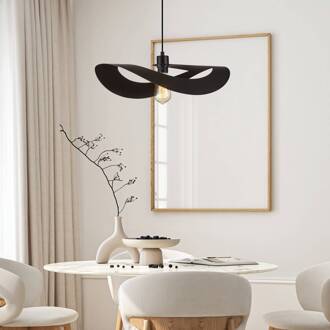 Hanglamp Mas, zwart, Ø 50 cm, metaal