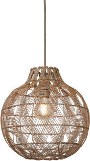 Hanglamp Mendoza bamboe/kap ø35xh.35cm naturel, S