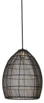 Hanglamp Meya - 30x30x37 - Zwart