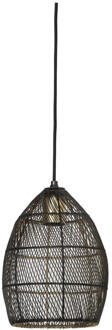 Hanglamp Meya - Zwart/Goud - Ø20cm