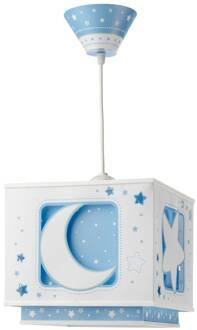 Hanglamp Moonlight Glow In The Dark 24 Cm Blauw