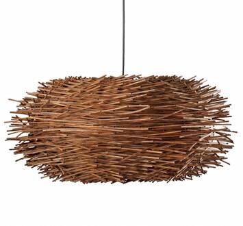 Hanglamp Nido uit natuurlijk rotan bruin