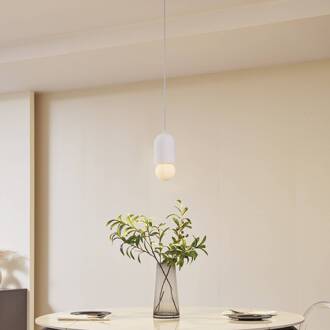 hanglamp Nielson, Ø 11 cm, wit, gips
