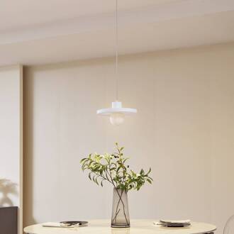 hanglamp Nielson, Ø 28 cm, wit, gips