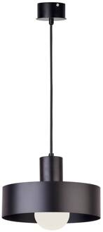 Hanglamp Norton, 1-lamp, Ø 25 cm zwart