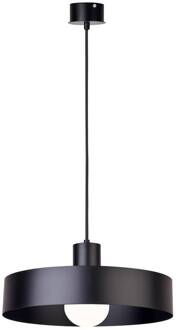 Hanglamp Norton, 1-lamp, Ø 35 cm zwart