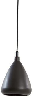 Hanglamp Ø18x20 cm DESI mat zwart
