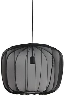 Hanglamp Ø60x45 cm PLUMERIA zwart