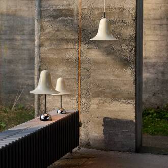 hanglamp Pantop, crèmewit, Ø 23 cm, metaal, E14 crèmewit, chroom, wit