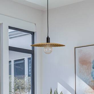 Hanglamp Piattino zwart/goud Ø 28 cm zwart, goud