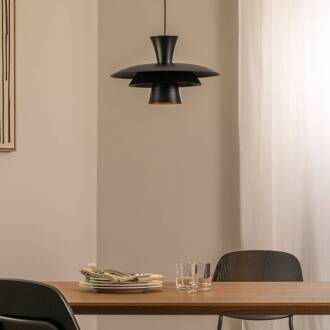 Hanglamp Plato, zwart, metaal, Ø 38 cm, E27