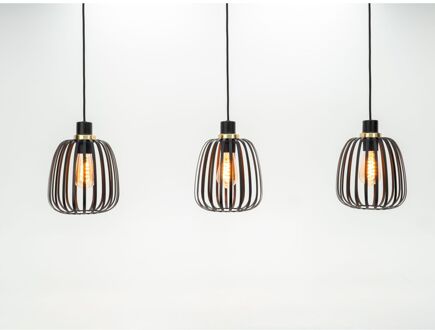 Hanglamp Pocicas Zwart 3xe27