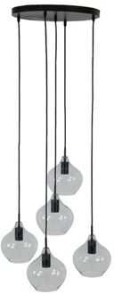 Hanglamp Rakel - 61x61x66 - Zwart