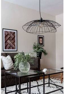 hanglamp RAY, zwart, Ø 70 cm