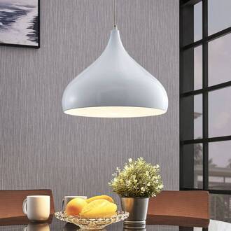 hanglamp Ritana, wit, metaal, Ø 31 cm, E27
