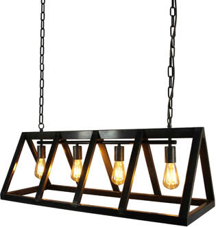 Hanglamp Roof - Zwart Staal