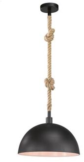 Hanglamp Rope Zwart ⌀40cm E27