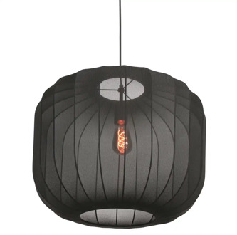 Hanglamp Sable Ø 55 cm linnen zwart